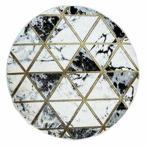 Szőnyeg Diamond 1, 2/1, 2 C0075 fekete/arany kép