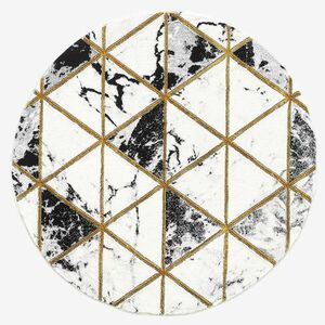 Szőnyeg Diamond 0, 8/0, 8 C0075 fekete/arany kép