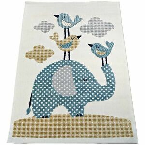 Szőnyeg Quincey 1, 25/1, 7 A2716b Ojf türkiz/krémszínű kép