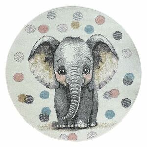 Szőnyeg Frisee Sound Kids 1, 2/1, 2 kruh 40443 260 krémszínű kép