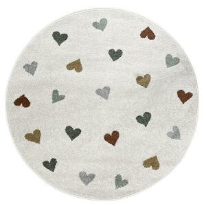 Szőnyeg Frisee Sound Kids 1, 2/1, 2 kruh 40455 660 krémszínű kép