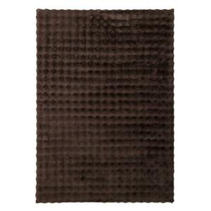 Szőnyeg Rabbit Fur Bubble 0, 8/1, 5 sötétbarna kép