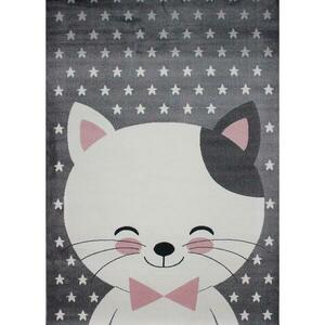 Szőnyeg Frisee Soft Kids 1, 6/2, 3 0550A rózsaszín kép