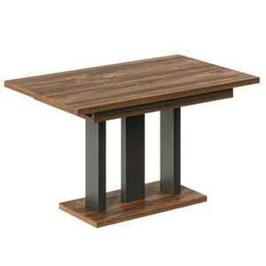 Asztal Appia 210 matt fekete láb tölgy stirling kép