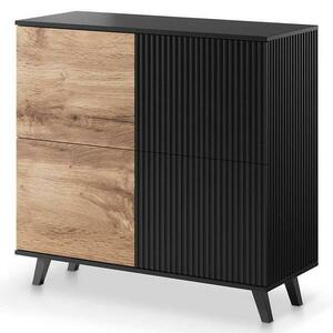 Komód Random km-2 wotan/fekete kép