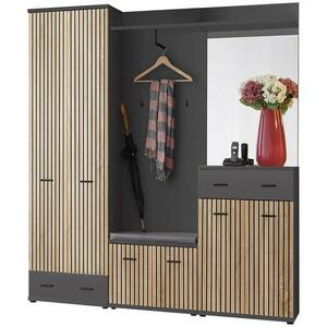 Előszobafal MARCO III + P artisan/antracit anas mc3+p kép