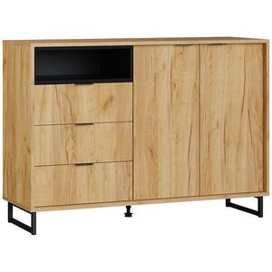 Komód Konor 138 2d3s D.Craft Aranysárga kép