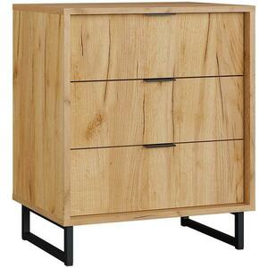 Komód Konor 60 3s D.Craft Aranysárga kép