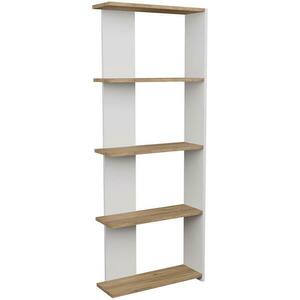 Regál FD-AERSBS-021 fehér/természetes kép