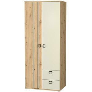 Szekrény 2D2S Camari tölgy Artisan/Casmhere kép