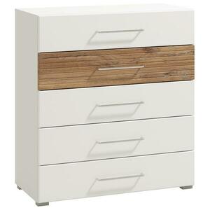 Komód Masilia 5sz Fehér 11012122 kép