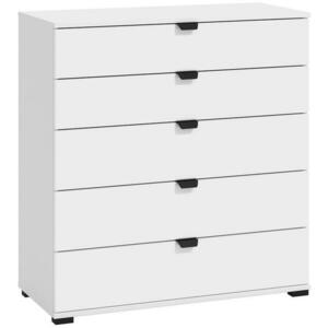 Komód Duerto 5f Fehér 11008296 kép