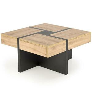 Dohányzóasztal Sevilla S tölgy craft/fekete kép