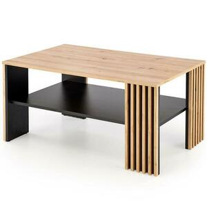 Dohányzóasztal Femina tölgy artisan/fekete kép