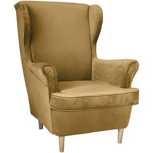 Fotel Kingston Royal 9N 00/1 mustárzöld kép