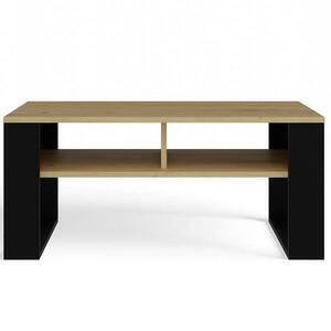 Dohányzóasztal Modern 2p Slim Artisan/Fekete kép