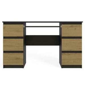 Íróasztal Kuba Antracit/Artisan Antracit kép