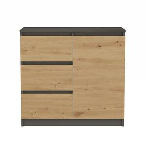 Komód 1D3S AntracitArtIsan kép