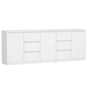 Komód Costa 1d3s 2d3s Fehér kép