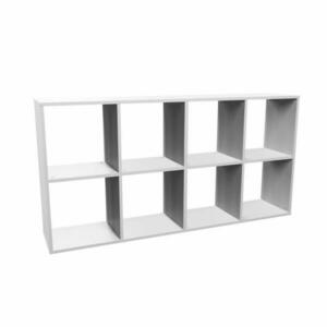 Regál Malax 2x4 Fehér kép