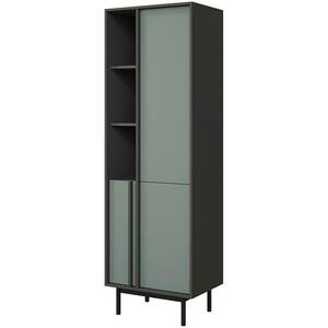 Vitrin Alsy 3 Aloé/Antracit kép