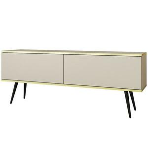 Szekrény RTV Oro 135 Nélkül+ Fekete lábak kép