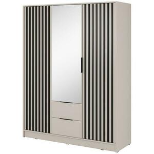 Szekrény Nelly 3d tükör Kasmír/fekete pop kép