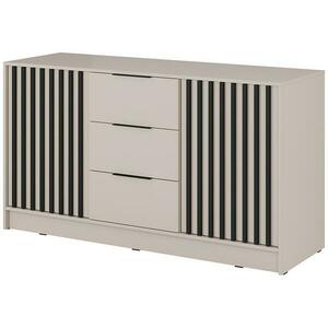 Komód Nelly 3D Kasmír/fekete pop kép