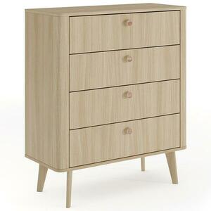 Komód B 88 4s Viki Tölgy Barista kép