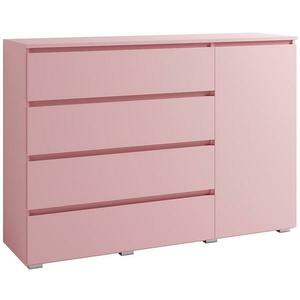 Komód 4s1d Cosmo C05 Rózsaszín kép