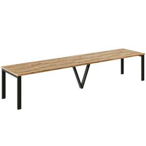 Kinyitható asztalok 130-405 cm Titan tölgy craft kép