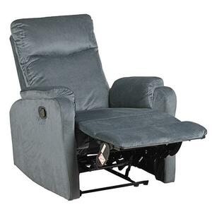 Fotel Sue sötét szürke relaxációs funkcióval kép
