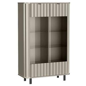 Vitrin Niska Novado 9nv Clay Gray kép