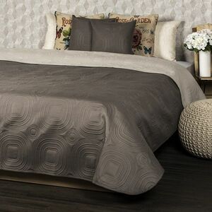 4Home Doubleface ágytakaró, sötétbarna/világosbarna, 220 x 240 cm, 2x 40 x 40 cm kép