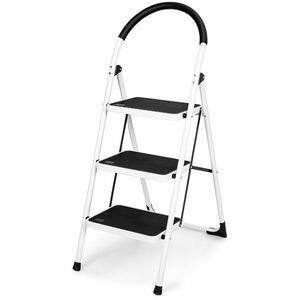 4Home összecsukható acél lépcsőfokok, 3 fokozat, 3 lépcsőfok kép