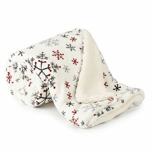 4Home Snowflakes gyapjú hatású pléd, 150 x 200 cm kép