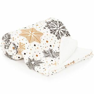 4Home Snowflake Glamour gyapjú hatású pléd, 150 x 200 cm kép