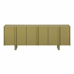 Zöld borovi fenyő TV-állvány 152x53x46 cm Basu – WOOOD kép