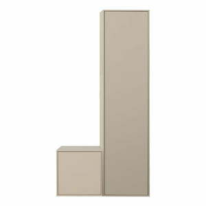 Krémszínű borovi fenyő moduláris szekrény 100x200 cm Daily – vtwonen kép