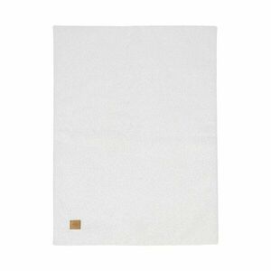 Fehér buklé gyerek takaró 100x77 cm – Meowbaby kép