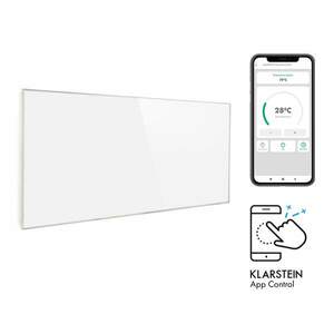 Klarstein Wonderwall 720 Smart, infravörös hősugárzó, 120 x 60 cm, 720 W, heti időzítő, IP24, fehér kép