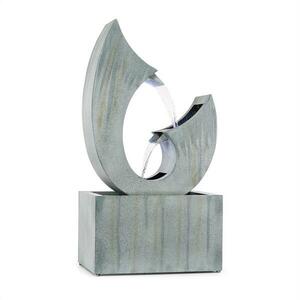 Blumfeldt Trumpet Flow, kerti szökőkút, 8 W, horganyzott fém, LED diódák kép