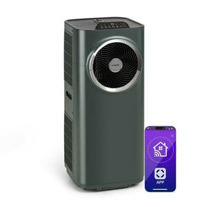 Klarstein Kraftwerk Smart 10K, mobil klíma, 10 000 BTU, irányítás alkalmazás által, antracit kép