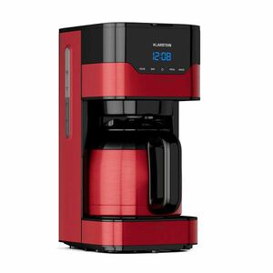 Klarstein Arabica 1.2, kávéfőző, 1.2 l, EasyTouch Control, ezüst/fekete kép