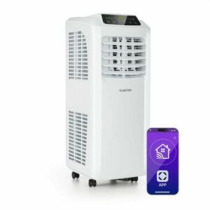 Klarstein Pure Blizzard Smart 9k, mobil klíma, 9000 BTU / 2, 6 kW, A energiahatékonysági osztály, távirányító kép