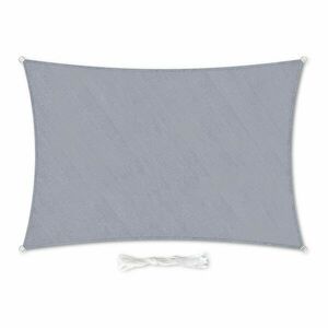 Blumfeldt Derékszögű napellenző, 2x4 m, rögzítő gyűrűkkel, poliészter, légáteresztő kép