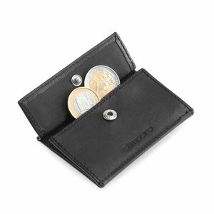 Slimpuro Coin Pocket RFID kártyavédelemmel a ZNAP Slim Wallets 8 és 12 termékekhez, gombbal kép