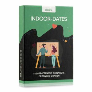 Spielehelden Indoor Dates kártyajáték pároknak 55 szerelemes randiötlet esküvői ajándék kép