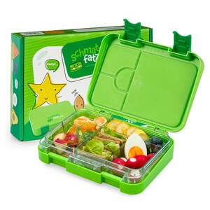 Klarstein Schmatzfatz junior tízórais doboz, 6 rekesz, 21, 3 x 15 x 4, 5 cm, BPA mentes kép