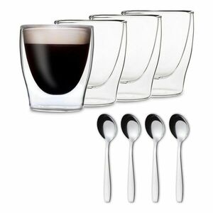 Feelino DUOS, duplafalú pohár, 200 ml, kanállal kép